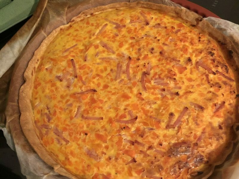Cliquez pour zoomer ! Tarte à la carotte Thermomix par Sendrah.B