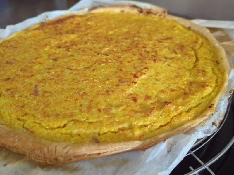 Cliquez pour zoomer ! Tarte courgettes et carottes Thermomix par Vincent