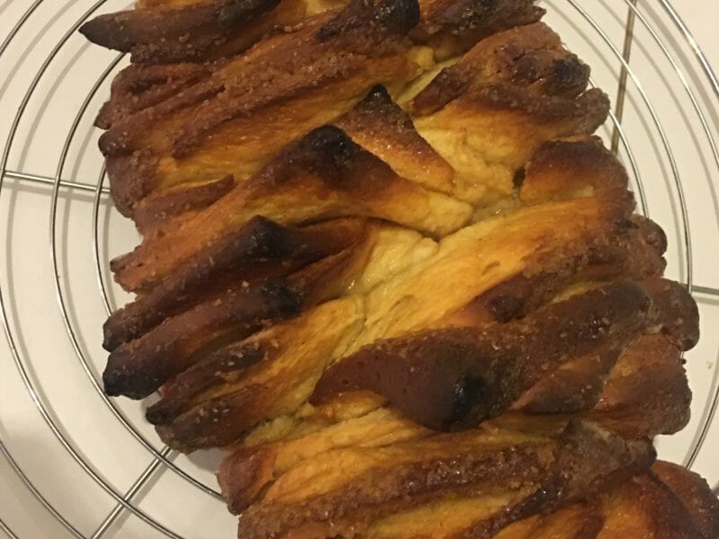 Cliquez pour zoomer ! Brioche à effeuiller à la cannelle Thermomix par delphine2762