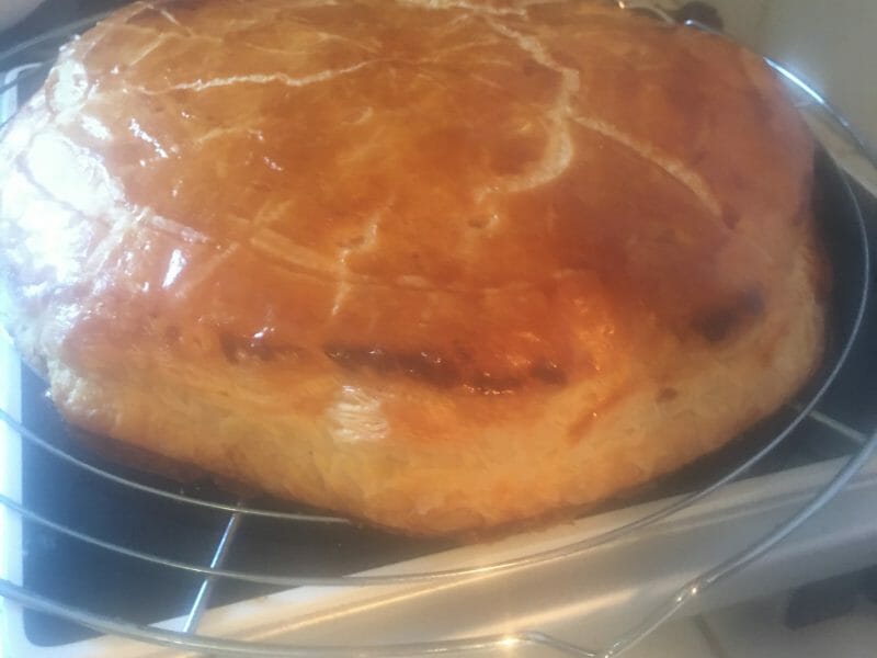 Cliquez pour zoomer ! Galette des rois à la frangipane Thermomix par delphine2762