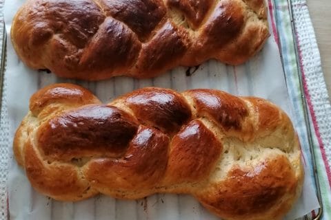 Cliquez pour zoomer ! Brioche tressée à la mie filante Thermomix par ninisse85