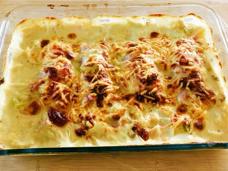Cliquez pour zoomer ! Roulés gratinés de jambon aux légumes Thermomix par christelleb1