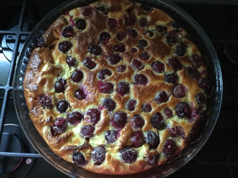 Cliquez pour zoomer ! Clafoutis aux cerises Thermomix par tata12