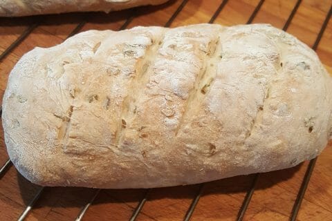 Cliquez pour zoomer ! Pain aux olives Thermomix par melo33112