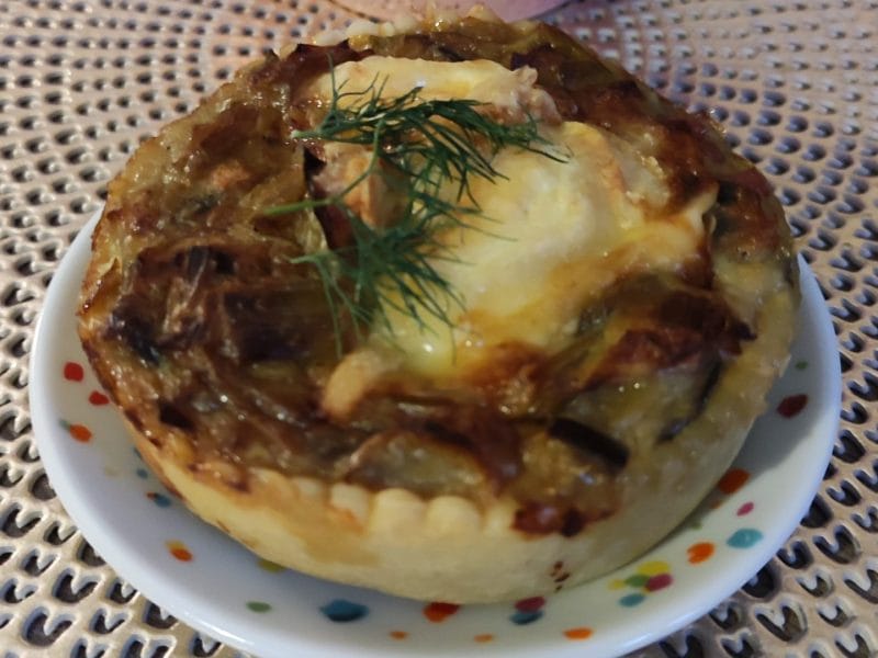 Cliquez pour zoomer ! Tarte aux poireaux Thermomix par pask27