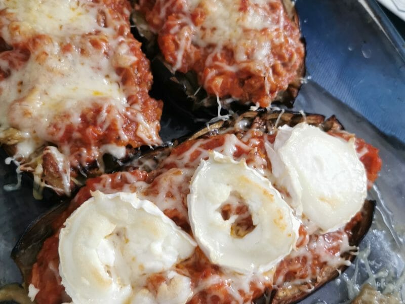 Cliquez pour zoomer ! Aubergines farcies au thon Thermomix par deborah_20