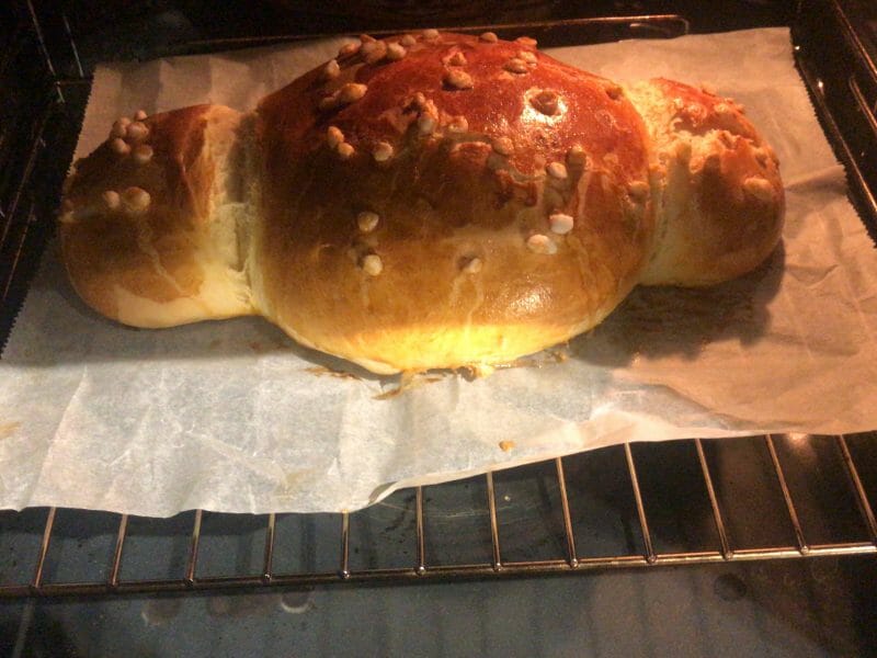 Cliquez pour zoomer ! Cougnou – Coquille de Noël Thermomix par nathalie_92100