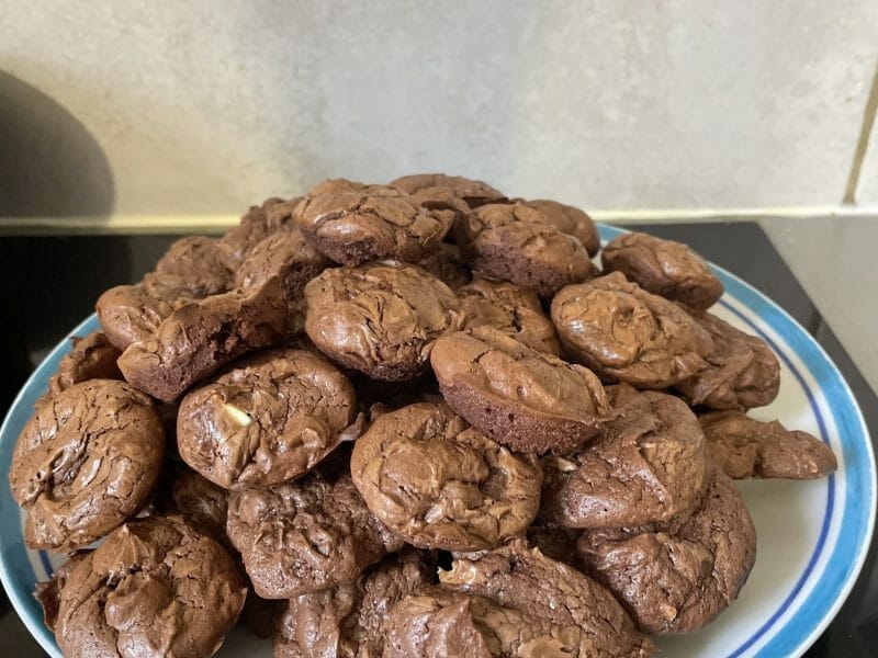 Cliquez pour zoomer ! Cookies brownies Thermomix par nathalie_92100