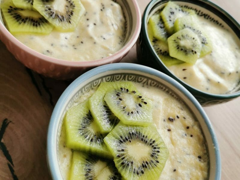 Cliquez pour zoomer ! Mousse de kiwis Thermomix par Pbtz