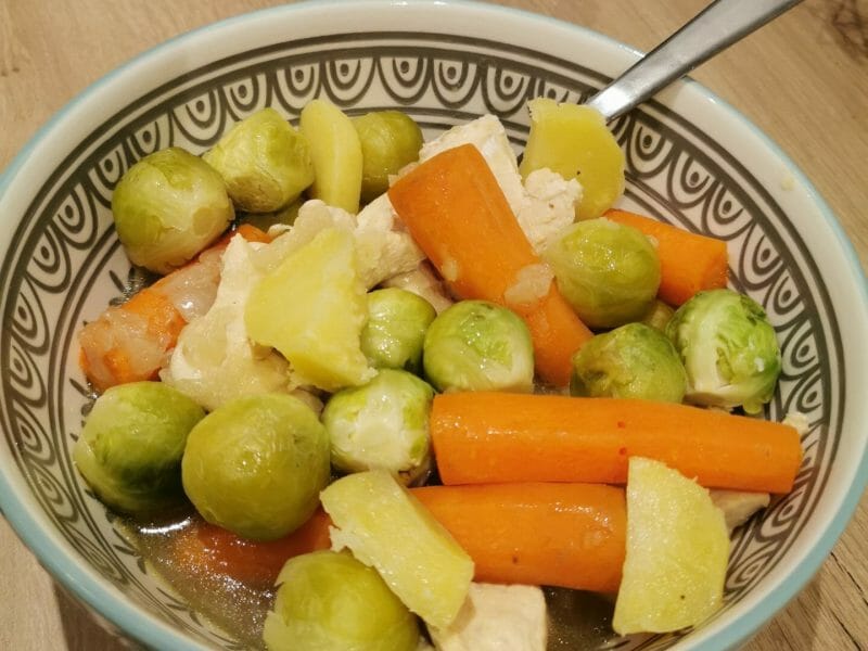 Cliquez pour zoomer ! Potée de choux de Bruxelles Thermomix par Pbtz