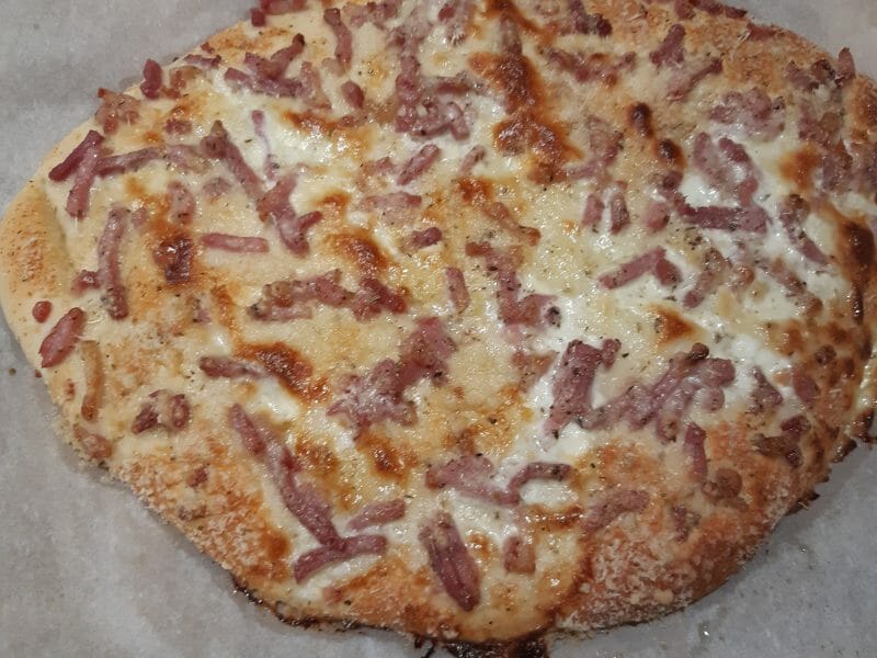 Cliquez pour zoomer ! Fougasse chèvre et lardons Thermomix par aurore242513