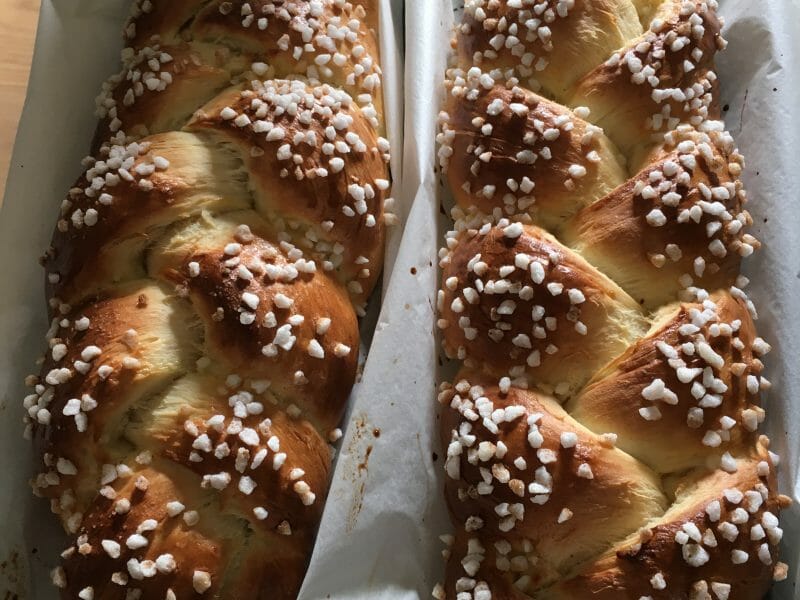Cliquez pour zoomer ! Brioche tressée à la mie filante Thermomix par rhanda