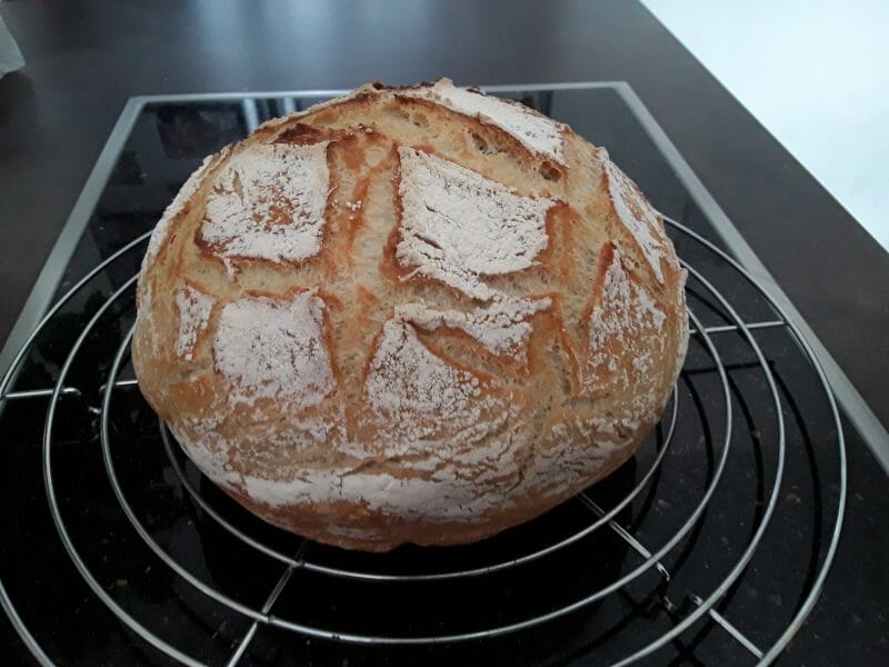 Cliquez pour zoomer ! Pain Cocotte Thermomix par rosettem