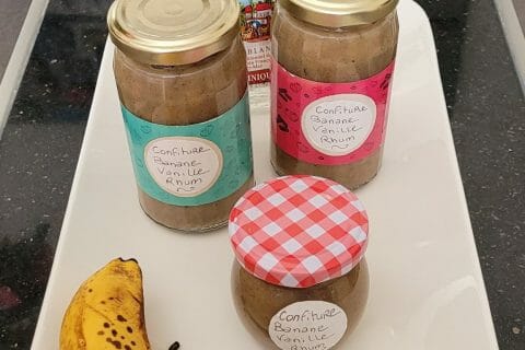 Cliquez pour zoomer ! Confiture banane, vanille et rhum Thermomix par rosettem