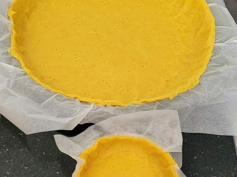 Cliquez pour zoomer ! Pâte brisée curry et curcuma Thermomix par rosettem