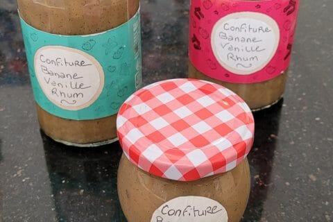 Cliquez pour zoomer ! Confiture banane, vanille et rhum Thermomix par rosettem