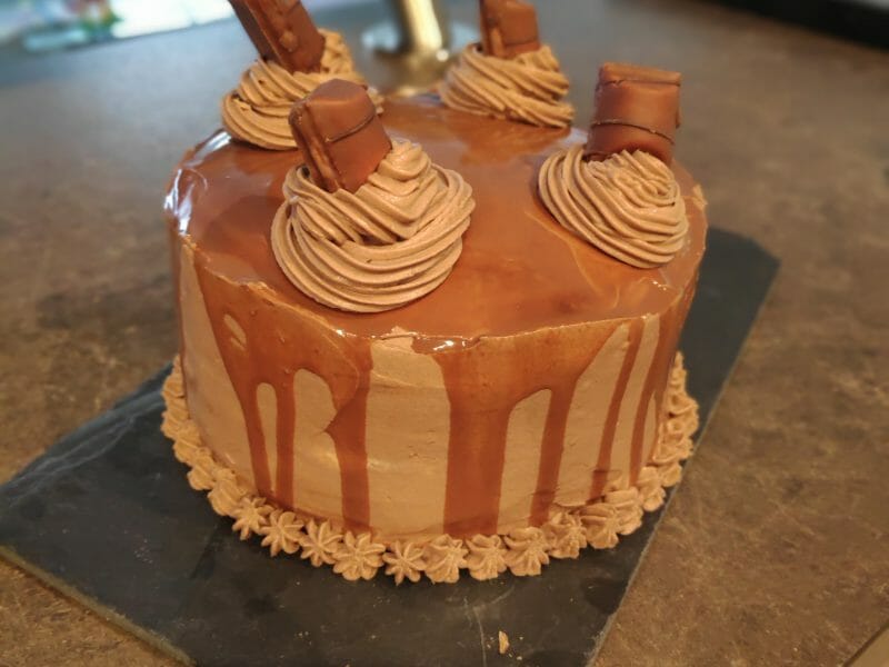 Cliquez pour zoomer ! Layer cake Kinder Bueno Thermomix par ladidiiiii