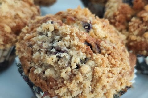 Cliquez pour zoomer ! Muffins aux myrtilles Thermomix par ladidiiiii
