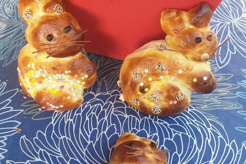Cliquez pour zoomer ! Brioches lapin de Pâques Thermomix par lauren26