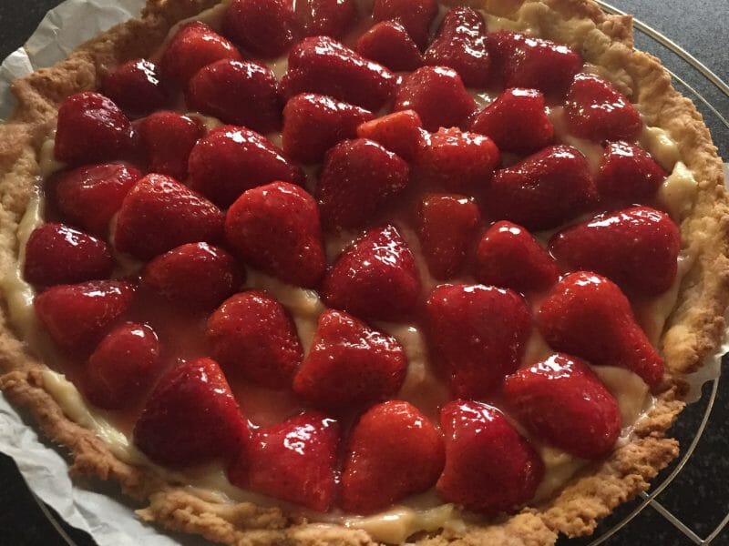 Cliquez pour zoomer ! Tarte aux fraises Thermomix par Emiliebizou