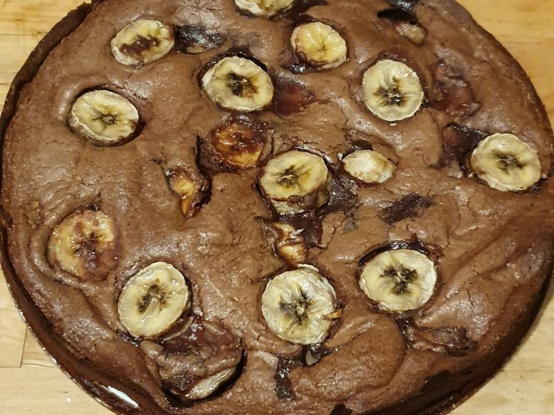 Cliquez pour zoomer ! Brownie fondant choco-banane Thermomix par billy_1