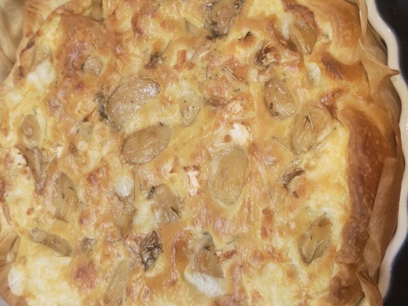 Cliquez pour zoomer ! Tarte à l’ail Thermomix par camillejeanneton