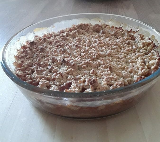 Cliquez pour zoomer ! Crumble aux Pommes Thermomix par Barbacha