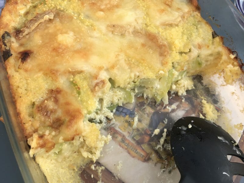 Cliquez pour zoomer ! Gratin de courgettes au chèvre Thermomix par nathjoff