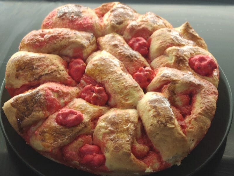 Cliquez pour zoomer ! Brioche aux pralines roses Thermomix par emilie_117