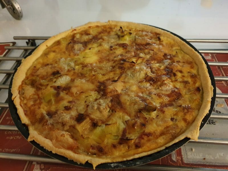 Cliquez pour zoomer ! Flamiche aux poireaux et gorgonzola Thermomix par evelyne_6