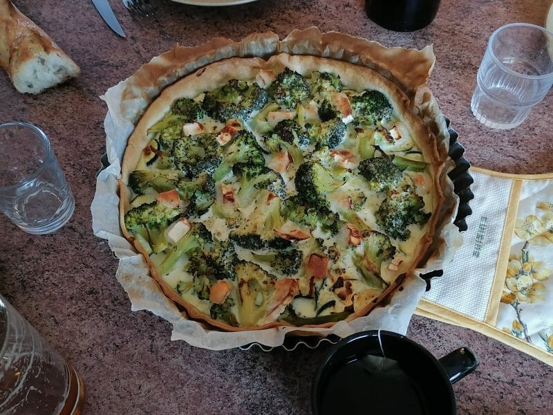 Cliquez pour zoomer ! Tarte aux brocolis et roquefort Thermomix par lau_ra_brlt