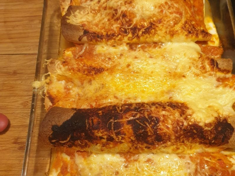 Cliquez pour zoomer ! Enchiladas au poulet Thermomix par misscr