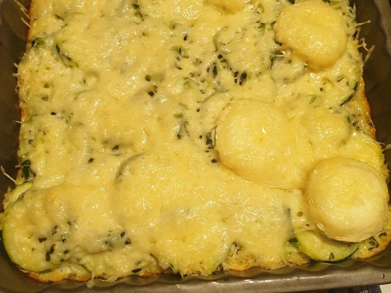 Cliquez pour zoomer ! Gratin de courgettes au chèvre Thermomix par misscr
