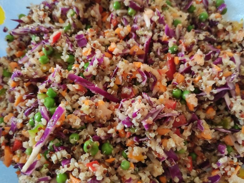 Cliquez pour zoomer ! Salade Thaï de quinoa Thermomix par Chris