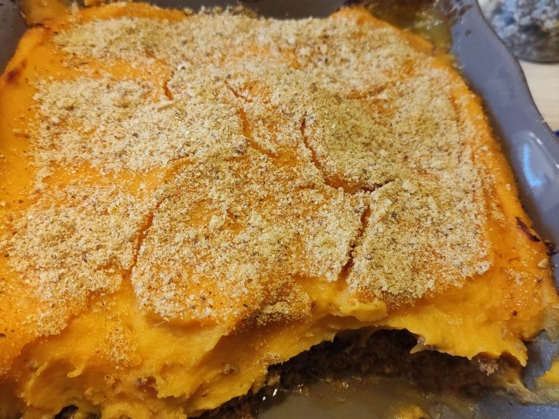 Cliquez pour zoomer ! Hachis parmentier à la patate douce Thermomix par Chris