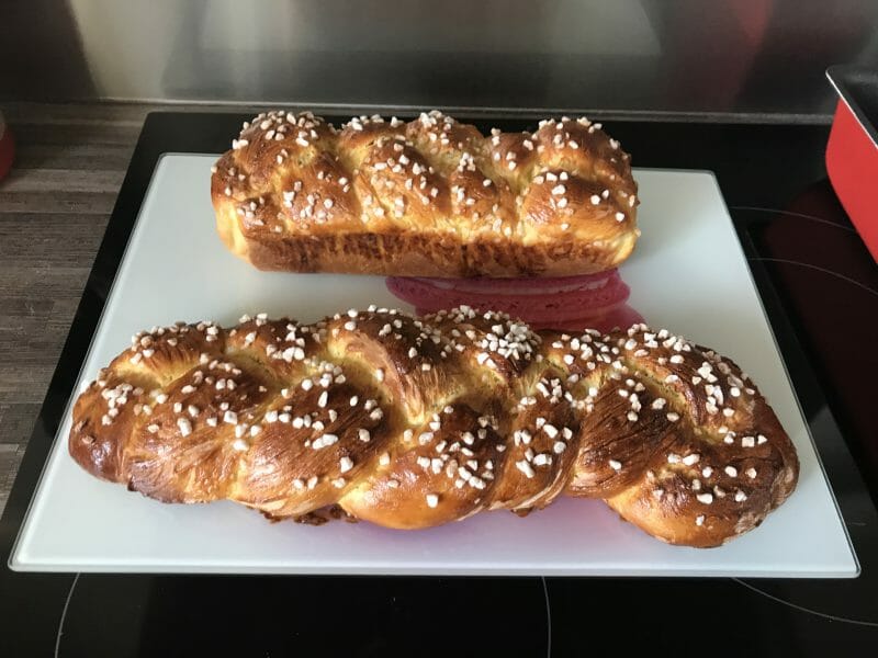 Cliquez pour zoomer ! Brioche tressée à la mie filante Thermomix par mag-la-gourmande