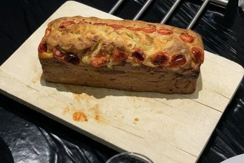 Cliquez pour zoomer ! Cake tomates mozzarella et lardons Thermomix par sandrina15