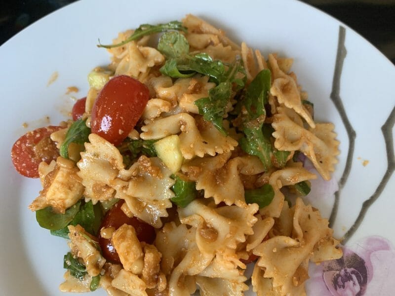 Cliquez pour zoomer ! Salade de pâtes méditerranéenne Thermomix par sandrina15