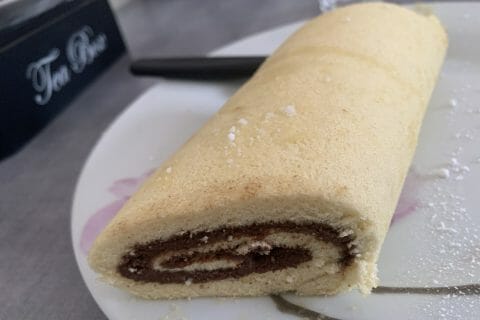 Cliquez pour zoomer ! Roulé au nutella Thermomix par sandrina15