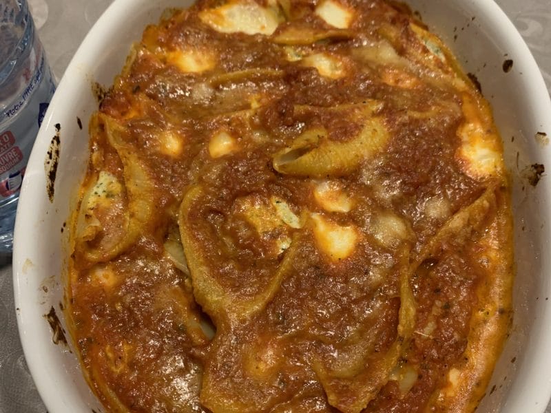 Cliquez pour zoomer ! Gratin de conchiglioni aux trois fromages Thermomix par sandrina15