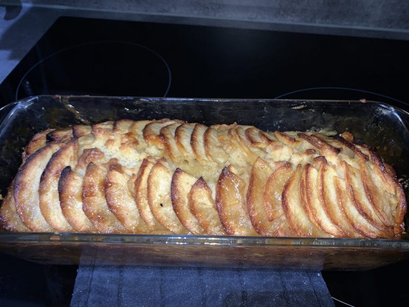 Cliquez pour zoomer ! Cake aux pommes à l’ancienne Thermomix par sandrina15