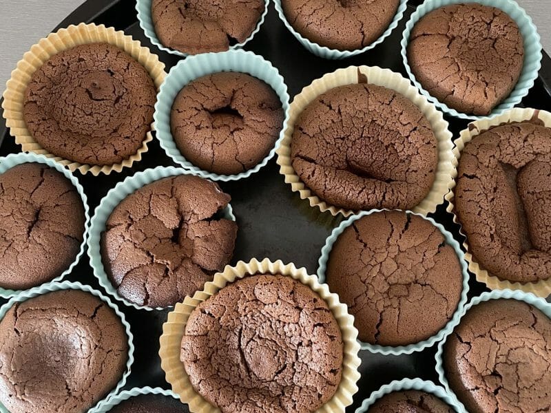 Cliquez pour zoomer ! Mini muffins au chocolat Thermomix par camillerbrt