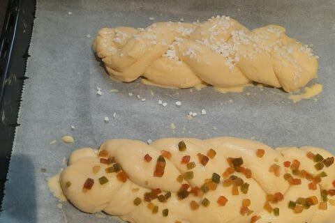 Cliquez pour zoomer ! Brioche tressée à la mie filante Thermomix par Azizalinakais