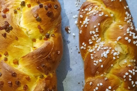 Cliquez pour zoomer ! Brioche tressée à la mie filante Thermomix par Azizalinakais
