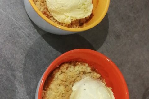 Cliquez pour zoomer ! Crumble aux Pommes Thermomix par Azizalinakais