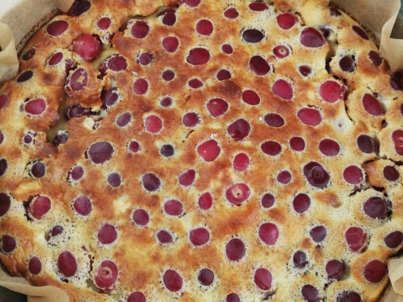 Cliquez pour zoomer ! Clafoutis aux cerises Thermomix par Azizalinakais