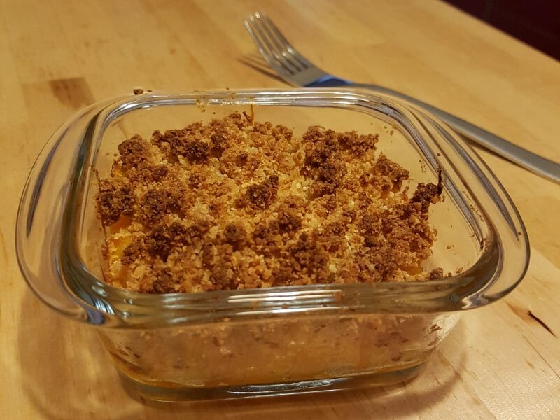 Cliquez pour zoomer ! Crumble de butternut au chorizo Thermomix par C.lune
