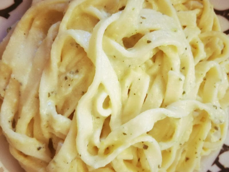 Cliquez pour zoomer ! Farfalle à la crème de courgettes Thermomix par Managua