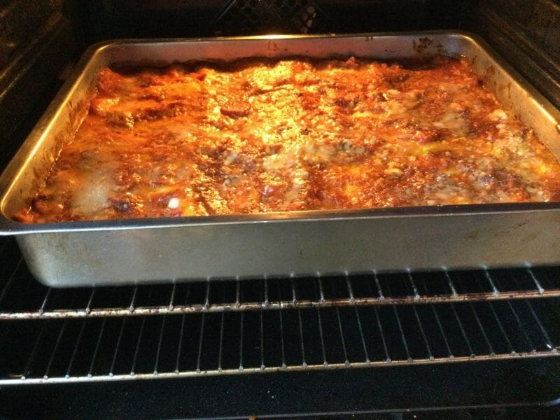 Cliquez pour zoomer ! Lasagnes au poulet et poivrons Thermomix par sandranava