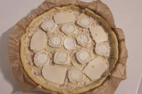 Cliquez pour zoomer ! Tarte courgette, jambon & chèvre Thermomix par oceane31